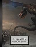 Hexagonal Grid Paper for Gaming: Landscape-Creating Aid for Creating Fun Games! by Battlegroudn Publishers