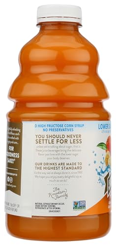 RW KNUDSEN VARIETY PACK LOWER SUGAR NO SUCRALOSE 100% JUICE 48 FL OZ PLASTIC BOTTLE 5 PACK