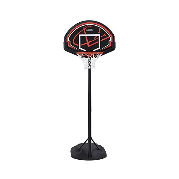 Lifetime 90022 32" Youth Portable Basketball Hoop, Red/Black The Gift