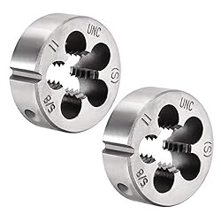 uxcell 5/8"-11 UNC Round Die, Machine Thread Right