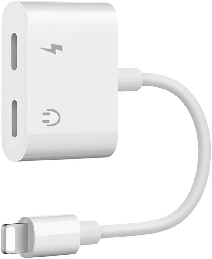 Headphone Adapter Connector Earphones Aux Audio Adapter Stereo Jack Dual Port Headset Audio Adapter Splitter