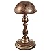 MyGift Vintage Style Rustic Bronze Finish Metal Hat/Wig/Cap Rack Hanger Display Stand Styling Storage Holder