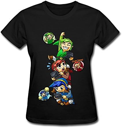 SFMY Women's Legend Zelda Triforce Heroes T-Shirts