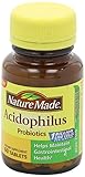 Nature Made Acidophilus Probiotics Tablets 60 ea (Pack of 6)