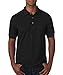 Gildan Mens 6.5 oz. Ultra Cotton Pique Polo (G380) -BLACK -M