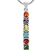 Turquoise Network Gemstone Pendant Necklace 925 Sterling Silver & Genuine Gemstones & Gemstones (20