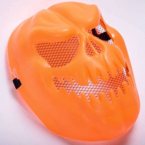 FitfulVan Clearance! Scary Squash Incisors Pumpkin Halloween Party Mask Costume Prop Fancy Dress (Orange) - Thumbnail 2