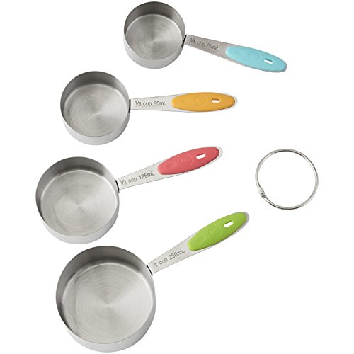 ROSANNA PANSINO Measuring Cups, 4-Piece by Wilton
