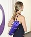 YogaAccessories Embroidered Yoga Pilates Mat Sling Strap