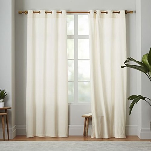 2 Panel Curtain 100 Cotton very thick material 60 Width wise 84 Inch