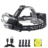 Garberiel 12000 High Lumens XHP90 Headlamp