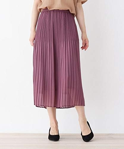 Amazon シューラルー マキシ ロングスカート M L グラデーションプリーツジョーゼットスカート レディース パープル 0 02 M スカート 通販