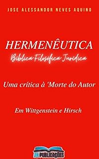 Livro HERMENÊUTICA: Uma crítica à 'Morte do Autor'