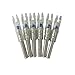 Jiexi Hwyp Automatically Lighted Led Nocks for Inner Diameter 6.3 mm Compound Bow Arrows GT Size Pack of 6 (blue)