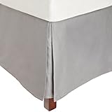 Calvin Klein Lilacs Small Diamond Queen Bedskirt Ash