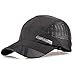YING LAN Summer Autumn Men Women Outdoor Sport Baseball Hat Running Visor Sun Cap Black