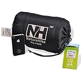Naturehike Camping Sleeping Bag Pack Compression Bags Storage Carry Bag (black) [sleeping bag not included.