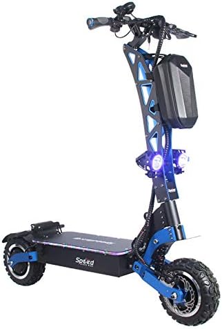 zenuchi Electric Scooter 7000W 72V Dual Motors 45ah Panasonic Battery up to 60ml Speed,60-100ml Range