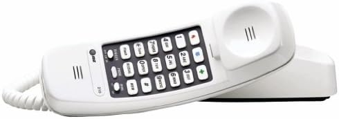 ATT 210 Corded Trimline Phone with 13-Number Memory