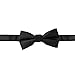Bow Ties For Boys - Pre Tied Bow Tie Woven Black Boys Ties: Bowtie For Kids Formal Wedding Graduation School Uniforms