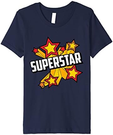 Kids Premium Superstar T-Shirt For Everyone Superhero T-Shirt 4 Navy