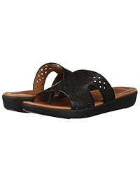 FitFlop H-bar Slide - Sandalias para mujer (piel)