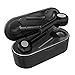 AMORNO Wireless Earbuds, True Wireless Earbuds Bluetooth 5.0 Stereo Bluetooth Headphones TWS in-Ear Headset with Charging Case, Built-in Mic (Black+Silver)