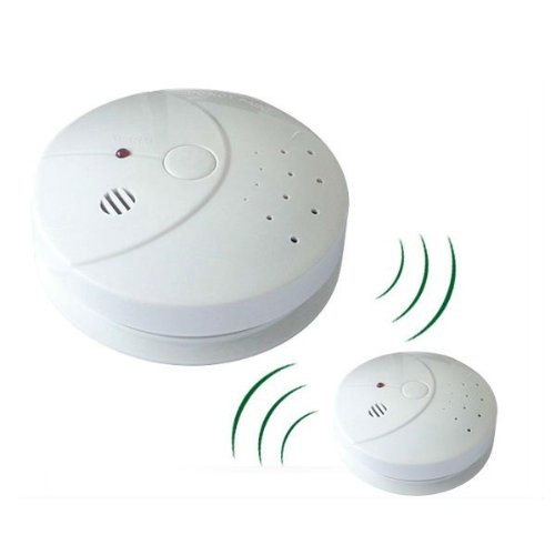 Alert Plus Ap-428 Interconnectable Wireless Battery Operated Smoke Detector Alarm , 2-Pack (7003819995232)