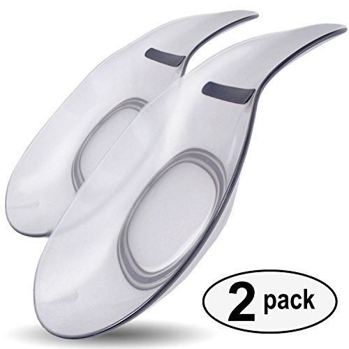 Large non-slip spoon rest (2 pack) - also great holder …