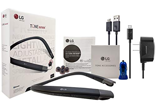 image for LG Tone HBS-920 INFINIM HD Black - Bluetooth Headset Sound by - Harman
