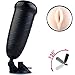 ZEMALIA Z-Chamber Plus Hands-Free Vagina Pocket Male Masturbators Cup Sex Toys for Male Realistic Textured Male Masturbation Discreetly Packed (Black)