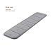 SOLARBUIZ Computer Wrist Rest Arm Pad Keyboard Wrist Elbow Support Mat for Office Desktop Working & Gaming Brings More Comfort & Less Strain(7.9 Wide x 31.5 inch Long) (Gray)