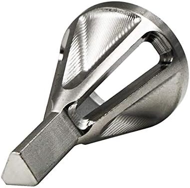 Yidartono Stainless Steel Deburring External Chamfer Tool Drill Bit Remove Burr Silver