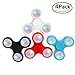 Fbsport 4 pack Fidget Spinner Toys,Stress Reducer Hands Tri-Spinner LED Light Up Switch Control Toys, Hand Toy for Relieving ADHD, Anxiety,Killing Time