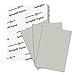 Springhill 8.5” x 11” Gray Colored Cardstock Paper, 67lb Vellum Bristol, 147gsm, 250 Sheets (1 Ream) – Premium Lightweight Cardstock, Vellum Printer Paper with Textured Finish – 066000R