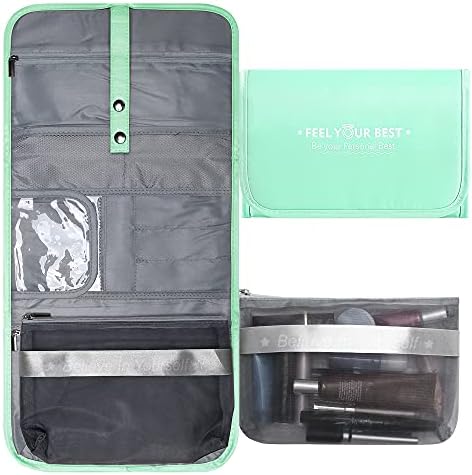 Foldable Travel Toiletry Bag Hanging Cosmetic Bag Men Portable Kit Organizer Makeup Case for Women 1 Foldable Travel Toiletry Bag Hanging Cosmetic Bag Men Portable Kit Organizer Makeup Case for Women