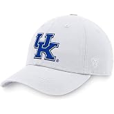 Collegiate White Team Color Adjustable Hats