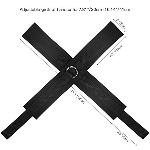 6 UTIMI+Handcuffs+Adjustable+Restraints+Bracelets