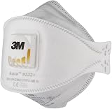 3M Aura 9332+ FFP3 Valved Disposable Particulate Respirator Face Mask Pack view 6