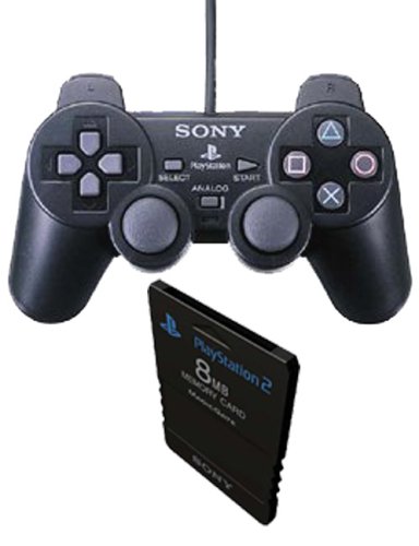 8MB Memory Card and Dual Shock Double Pack (PS2)