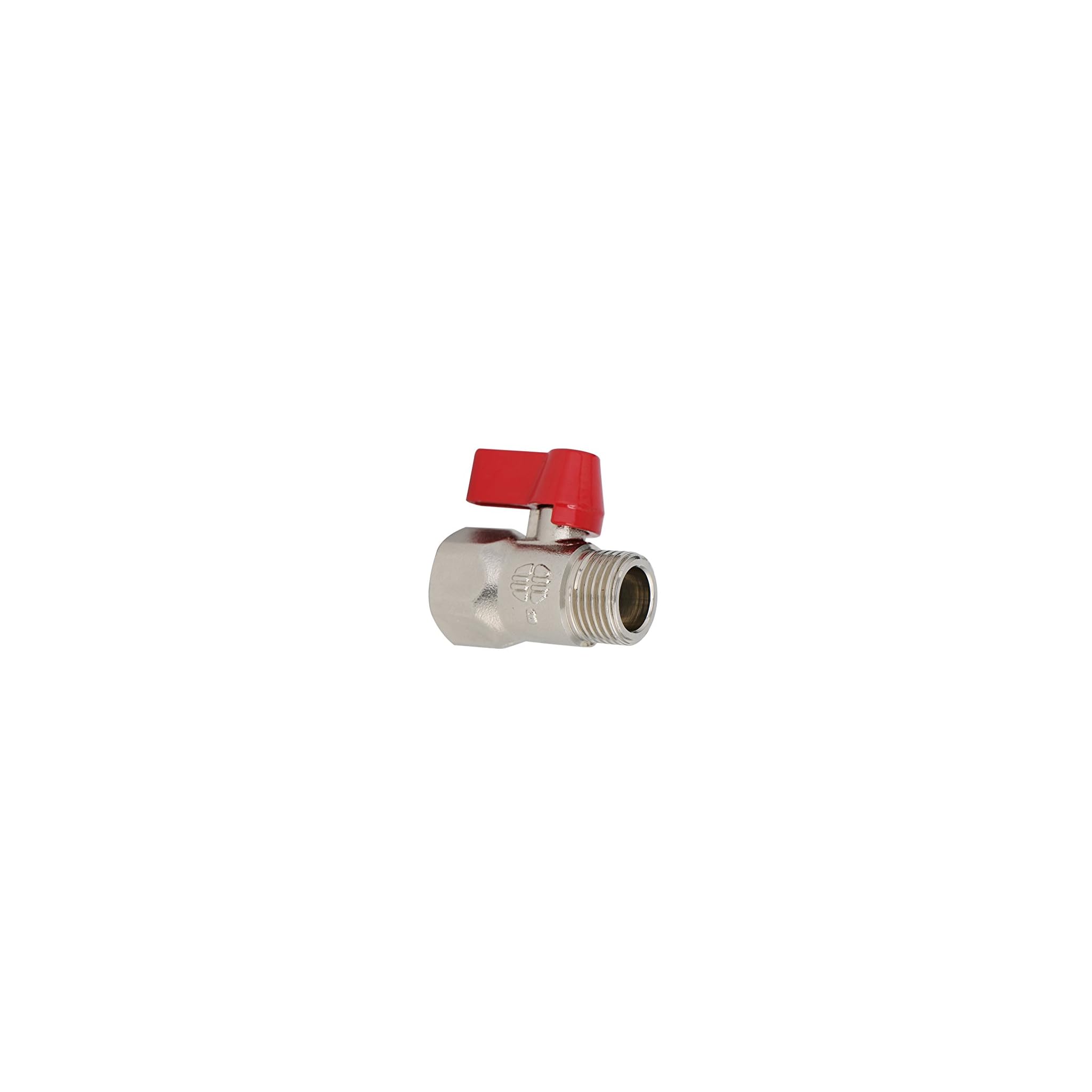 Deliao Brass Ball Valve Shower Head ShutOff Valve Shower Arm Volume