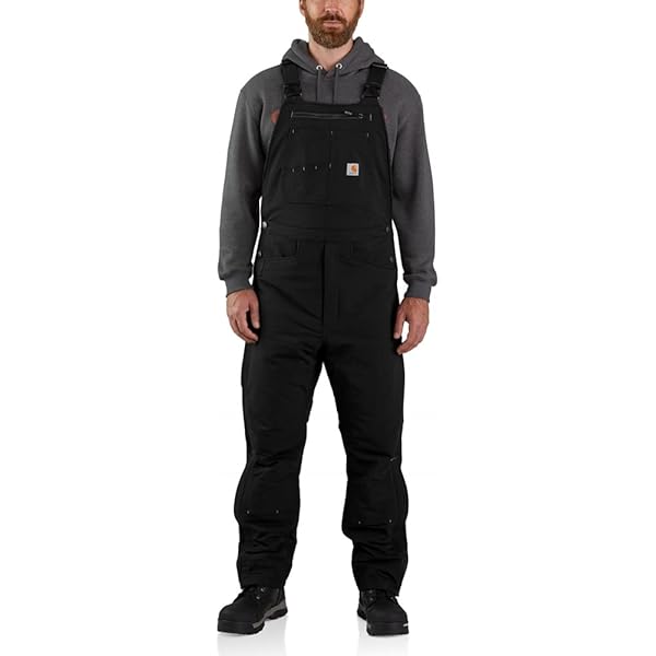 Carhartt BIB OVERALL 28×32 Carhartt® Men's Duck Zip-To-Thigh Bib Overall - Fort Brands