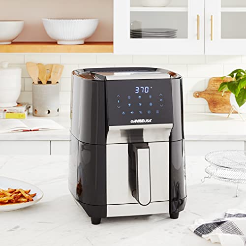 GoWISE USA 7Quart Air Fryer & Dehydrator with Ergonomic Touchscreen