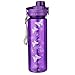 Water Bottle Plastic Made New Purple 2 Corinthians 5: 17
