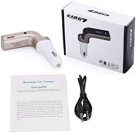 Justo Carg7 LED Display Bluetooth Hands-Free FM Transmitter MP3 Car FM Modulator