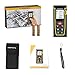 WOSPORTS Laser Measure, 196ft Laser Distance Meter with Bubble Level, 6 Units Transfer Room Measure Distance, Area, Volume and Pythagorean, Battery Included