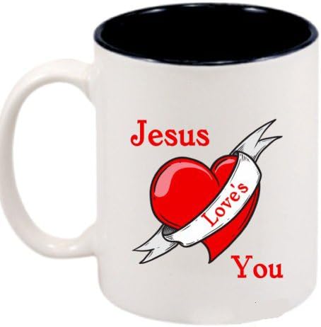 Jesus Love's You Ceramic Mug