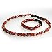 Kare & Kind® Titanium Sport Necklace (19 inches) and Bracelet (8 inches) Retail Packaging