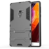 Xiaomi Mi Mix Case, TopAce Slim Robot Armor Stand Shockproof Hybrid Rugged Rubber Hard back Case For Xiaomi Mi Mix (Gray)