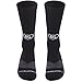 Soccer Socks - Youth Sizes for Kids 3-16 - by DashSport - All Sports Soccer Lacrosse Baseball - Cuff Top - Ankle and Arch Support - Padded Sole